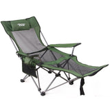 Portable Outdoor folding recliner portable back fishing chair camping leisure stool lunch break beach siesta chair