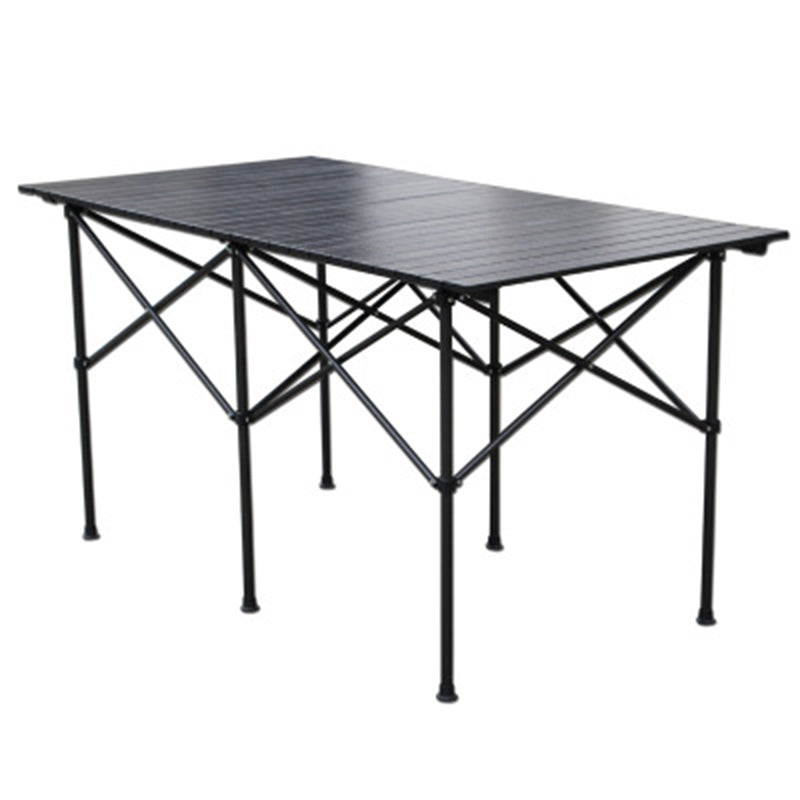 2018 Outdoor Folding Table Chair   Camping Aluminium Alloy Picnic Table Waterproof Durable Folding Table Desk For 140*70*70cm