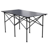 2018 Outdoor Folding Table Chair   Camping Aluminium Alloy Picnic Table Waterproof Durable Folding Table Desk For 140*70*70cm